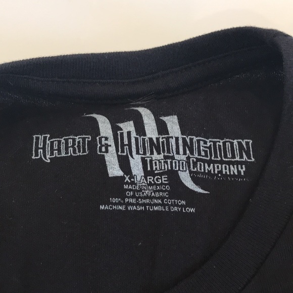 Hart & Huntington Tattoo Co. Tee - Picture 3 of 3